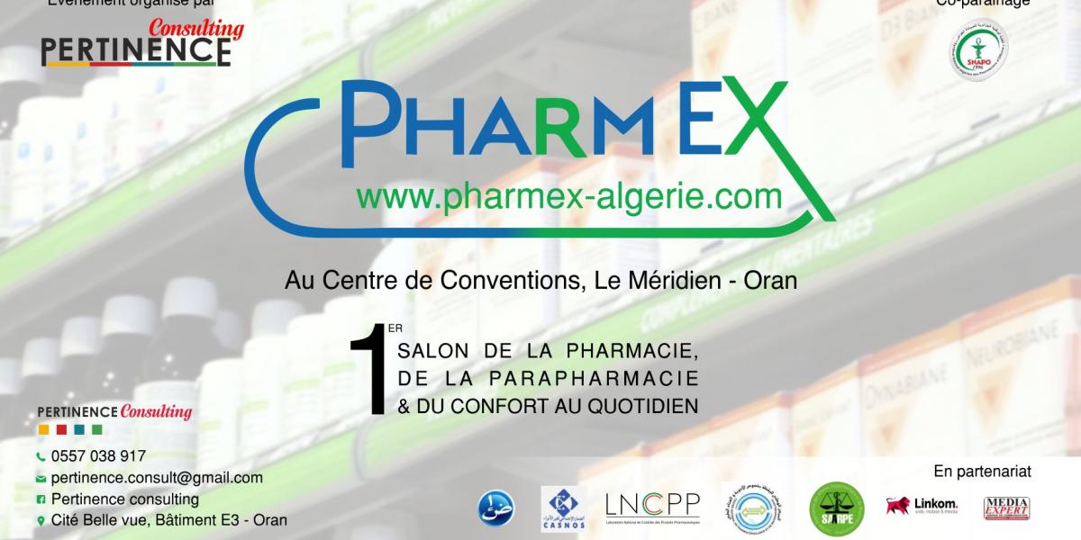 Algérie- Pharmex 2018 : une cinquantaine d’exposants attendus à Oran à partir du 25 octobre