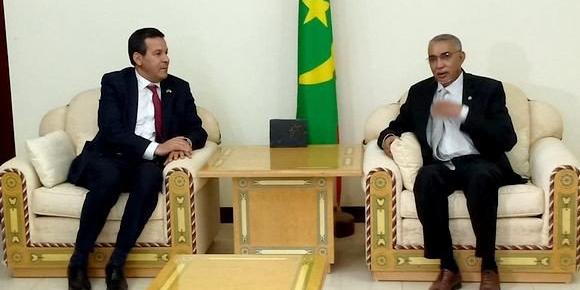 Algérie: Djellab reçu à Nouakchott par le président mauritanien