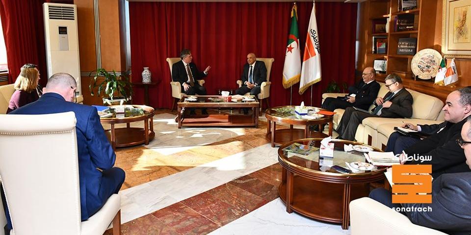 Algérie-Partenariat entre Sonatrach et le Département américain de l’Energie