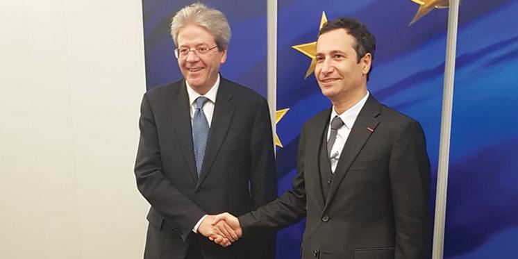 Maroc-UE : Benchaaboun et Paolo Gentiloni explorent de nouveaux horizons de partenariat