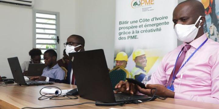 Cote d"ivoire:Agence CI PME , MTN forme les TPE ivoiriennes bénéficiaires du Programme d’Appui à la Productivité (PAP 2019-2021) sur la stratégie gagnante pour faire face à la concurrence