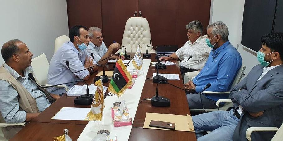 ليبيا :بحث توفير احتياجات شركة الكهرباء في المنطقة الشرقية