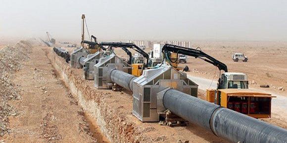 R-OB1الجزائر:سوناطراك, الشروع في عملية استغلال أنبوب نقل النفط