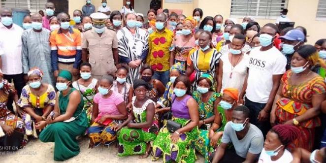 Cote d'ivoire:La mine d’or d’Ity prête 40 millions de FCFA à des personnes impactées par le COVID-19 à Zouan-Hounien