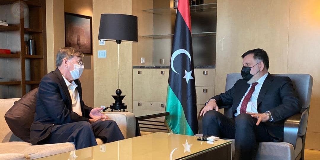 ليبيا :تأكيد “ليبي أميركي” على ضرورة استئناف إنتاج النفط