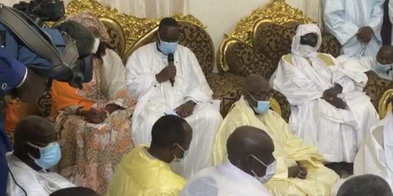 Sénégal:Macky Sall à Touba ,la poursuite des réalisations de projets réitérée