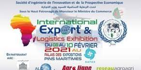 Algerie:1er Salon international de l’exportation et de la logistique , 8 au 10 février 2021
