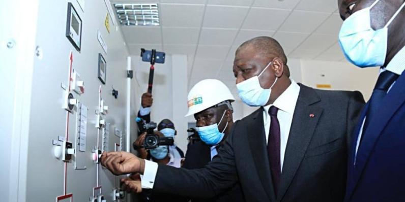 Côte d’Ivoire:Électricité , Le Premier Ministre Hamed Bakayoko, met en service le poste de distribution d’électricité d’Anani (Port-Bouët)