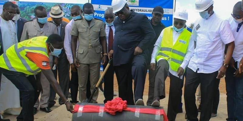 Côte d'Ivoire:Alimentation en eau potable , Le ministre Laurent Tchagba lance les travaux de renforcement, à Mankono, Séguéla et Boundiali