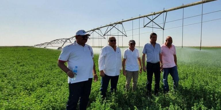 Egypt : ABE Chairperson explores finance schemes for agricultural projects in Toshka