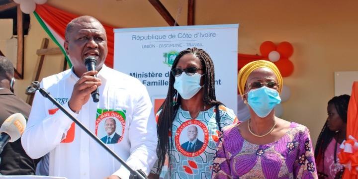 Côte d’Ivoire:Entrepreneuriat féminin ,Hamed Bakatoko lance les Usines des femmes de Côte d’Ivoire