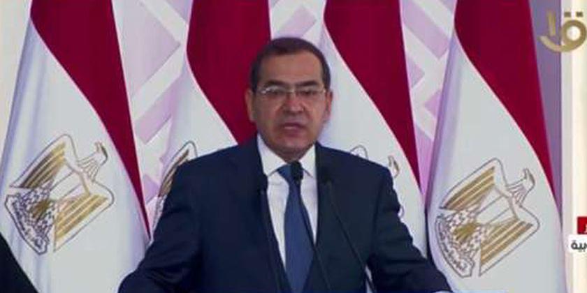 مصر : وزير البترول طاقة مصر الفائضة من الغاز مليار قدم مكعب يوميا