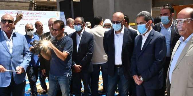 مصر : وزير الإسكان ومحافظ الغربية يتفقدان مجمع خدمات ضمن «حياة كريمة» بمركز زفتى