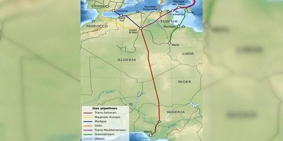 الجزائر : نيجيريا تشرع في إنجاز خط أنبوب لنقل الغاز نحو الجزائر