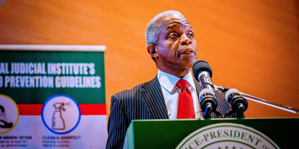 Nigeria : With political will, hard work, agric can solve IGR problems, says Osinbajo
