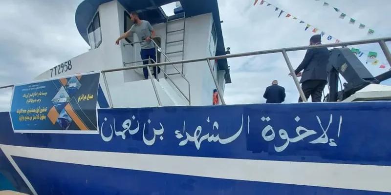 الجزائر : تعويم سفينتي صيد في أعالي البحار من صنع جزائري