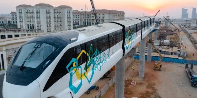 Egypt : 6 new trains to arrive Monday to be installed on Monorail line in New Administrative Capital