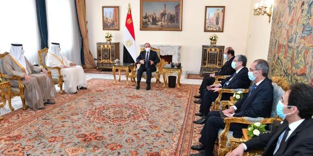 Egyptian president receives UAE Minister of Industry, Advanced Technology BY  Egypt Today staff