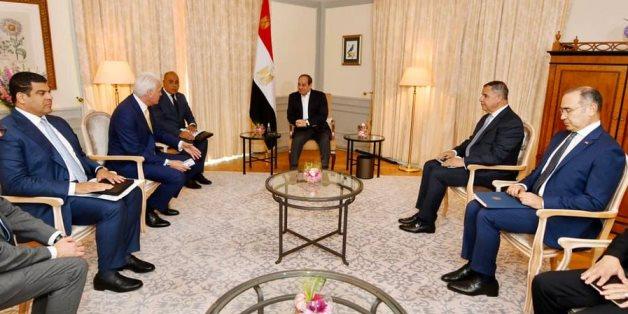 Egypt’s president follows up on cooperation with German shipbuilding company Lürssen
