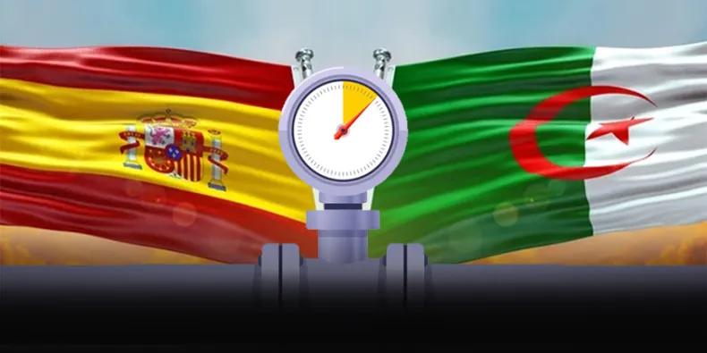 الجزائر : الغاز الجزائري يتدفق مجددا على إسبانيا ويسيطر على الإمدادات