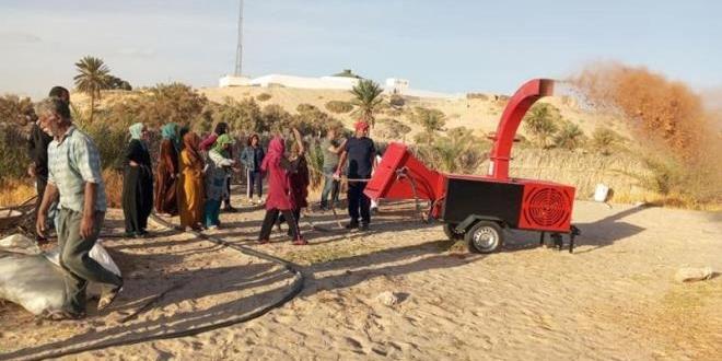 TUNISIE-Kébili : Formation autour de la valorisation des déchets des oasis