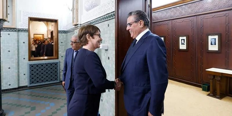 MAROC - Akhannouch s'entretient avec la présidente de la BERD