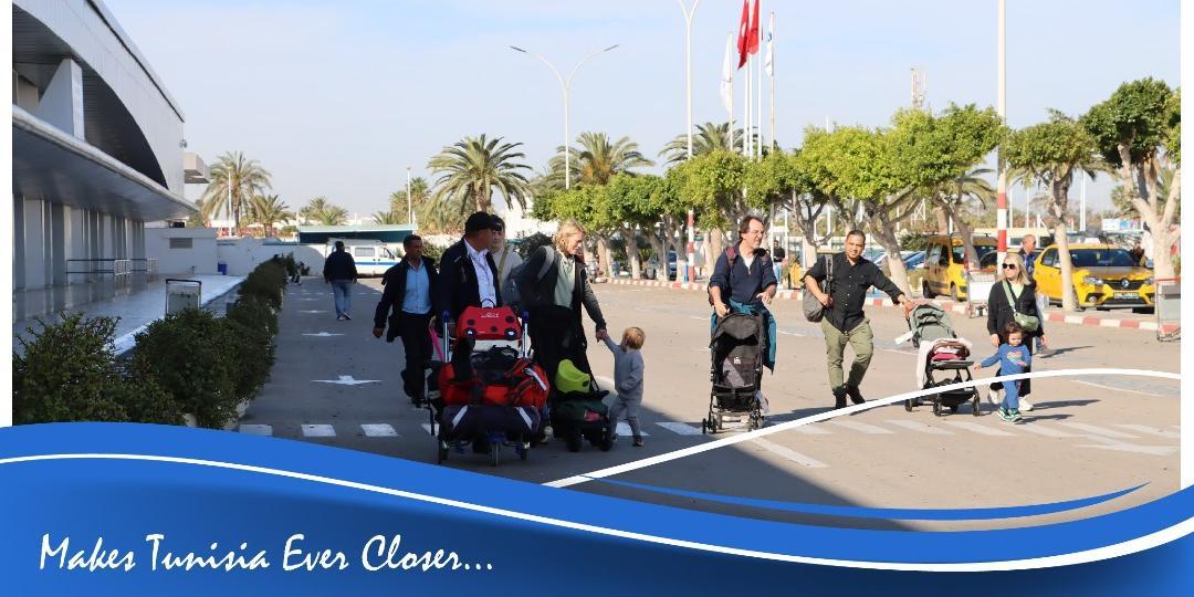 Tunisie , Tourisme : 3617 touristes accueillis à l’aéroport international Enfidha-Hammamet
