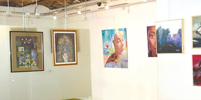 Algeria : Group exhibition at the Mohamed-Racim art gallery FIVE artists for "Bouffées de couleurs".