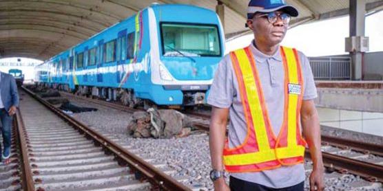 Nigeria : Lagos Blue Line Rail project at 90 per cent completion – Sanwo-Olu