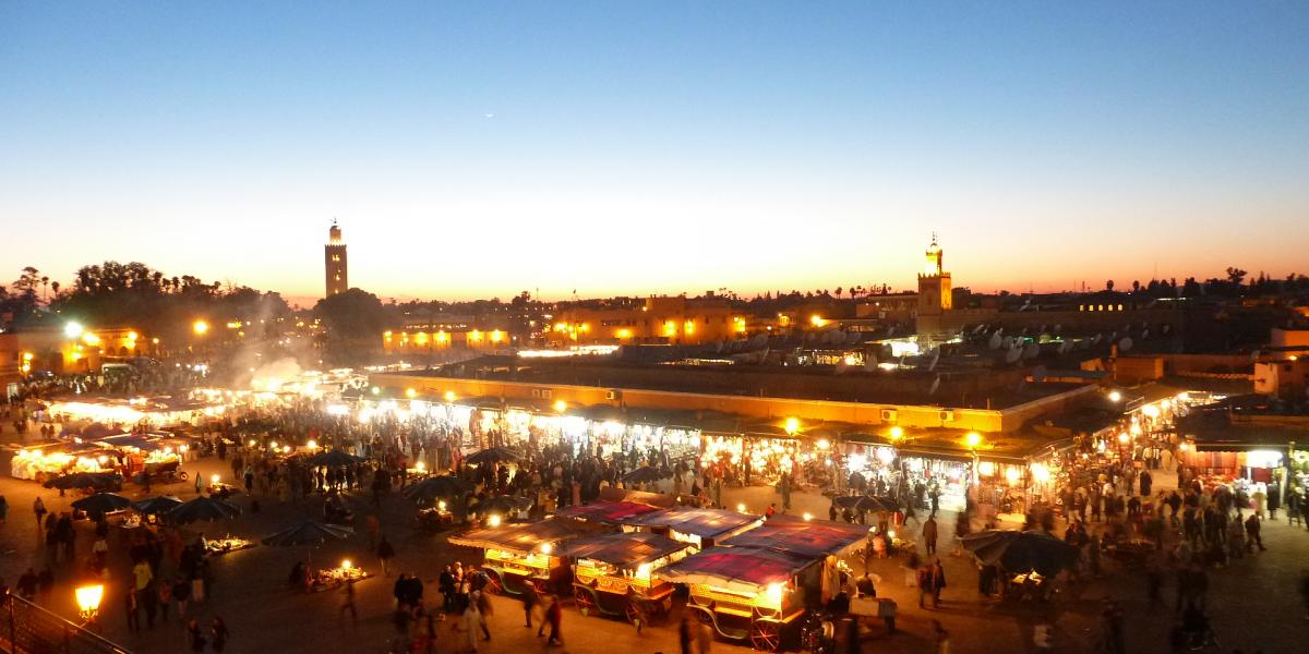Maroc : Marrakech : La Médersa de Ben Youssef, un joyau architectural illustrant la magnificence de la civilisation millénaire du Royaume